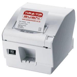 Star TSP743DII-24, RS232, 8 punti /mm (203dpi), Cutter, grigio scuro - Immagine 1 di 1