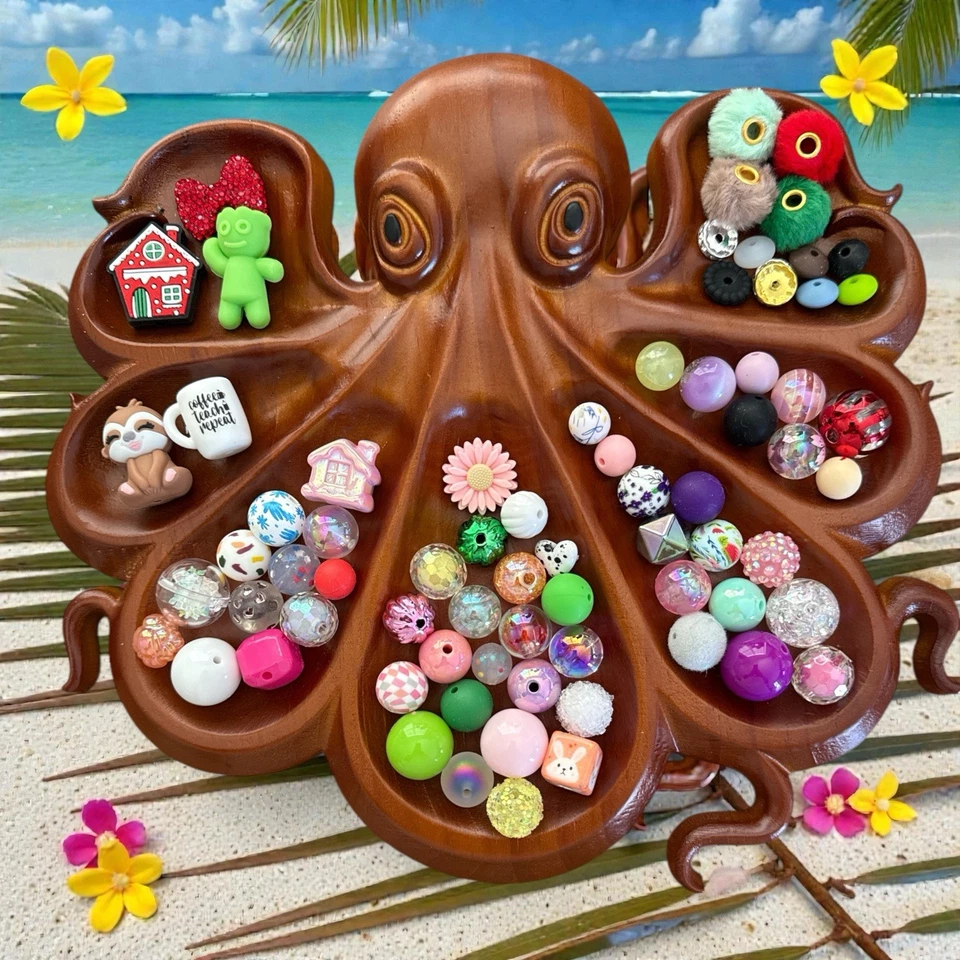 Lote de 55+ cuentas, focos y espaciadores para abalorios #44 Foto 1 de 1