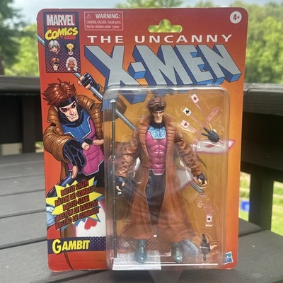 MARVEL LEGENDS Retro Gambit 6” The Uncanny Xmen - Image 1 of 4