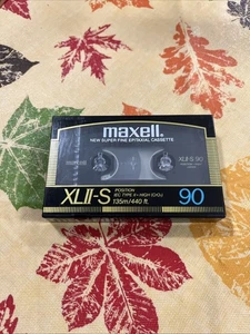 Maxell XLI-S 90 Super Fine Epitaxial Blank Audio Cassette - NEU/VERSIEGELT Japan - Bild 1 von 6