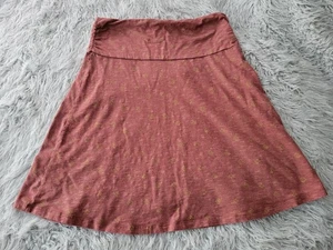 Toad & Co Skirt Henna Tile Chaka Organic Knit Tribal Gorpcore Stretch Geometric - Picture 1 of 9