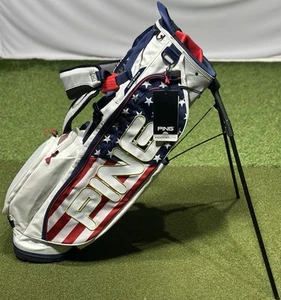 PING 2025 Hoofer Lite Limited Anthem Stand Carry Golf Bag USA 4-Way Divider NEW - Picture 1 of 8