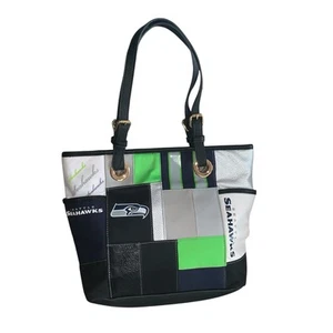 Bradford Exchange "For The Love Of The Game" Seattle Seahawks Tote Bag Purse - Picture 1 of 5