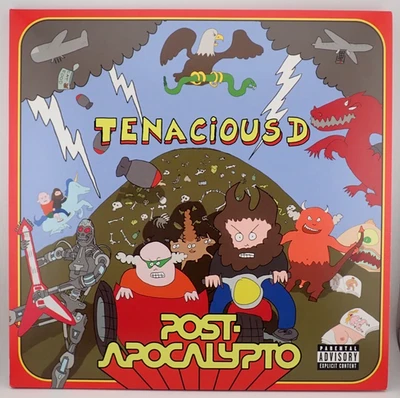 TENACIOUS D ,Post-Apocalypto Green Translucent Vinyl LP 180 GR DL-RARE UK LP-227 - Image 1 of 4