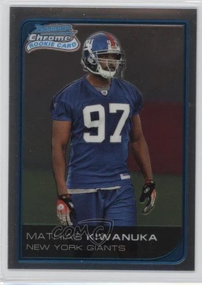 2006 Bowman Chrome Uncirculated Rookies /519 Mathias Kiwanuka #250 RC - Image 1 of 2