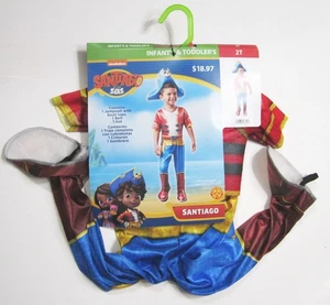 Disfraz de Halloween Santiago de los Mares SANTIAGO Niño Pequeño Talla 2T TOTALMENTE NUEVO Rubíes - Imagen 1 de 3