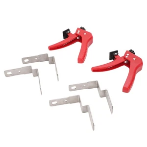 2 Set Adjustable Drawer Fixing Clamp Stainless Steel Front Installation For Fit - Picture 1 of 12