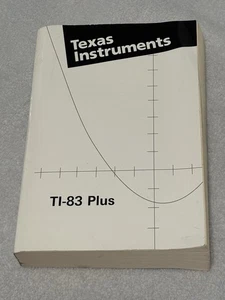 Texas Instruments TI-83 Plus Manual || Paperback - Picture 1 of 4