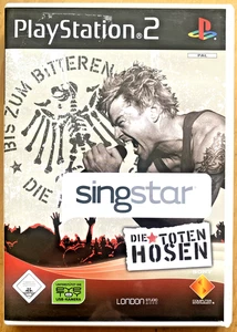 PS2 Sony Playstation 2 Singstar  Die Toten Hosen - 20 Originalsongs und Videos - Bild 1 von 4