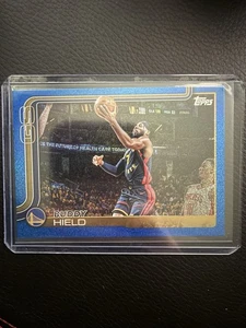 2025-26 Topps Basketball BUDDY HIELD BLUE FOIL Warriors - Picture 1 of 1