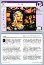 Enoch #64.2 People - Family Bible 1994-2001 Grolier Card