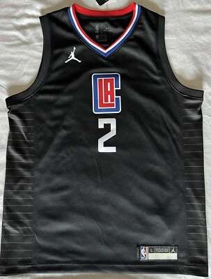 耐克 Jordan NBA LA Clippers Kawhi Leonard 2 Swingman 球衣。 青少年尺寸:大号 — 第 1/4 张图片