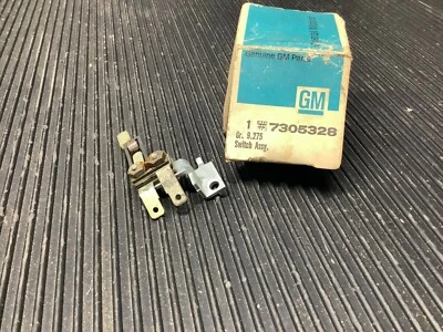 GM# 7308328 1968 PONTIAC BONNEVILLE CATALINA SAFARI NOS INTERRUPTOR DE AIRE ACONDICIONADO TODO TAMAÑO COMPLETO Foto 1 de 3