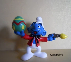 PUFFI 20491 PUFFO PITTORE PASQUALE EASTER SMURFS da BARBAPUFFO - Foto 1 di 1