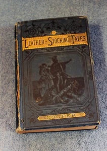 Leather-Stocking Tales - Cooper - Routledge, London, Early Printing, Illustrated - Picture 1 of 9