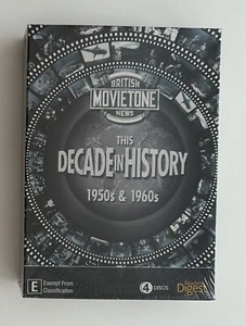 British Movietone News: Decade in History 1950s & 1960s (4 Disc DVD) Region Free - Picture 1 of 3