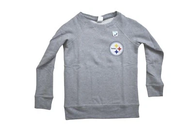 Comida Chatarra Jóvenes Niños Niñas Pittsburgh Steelers Crew Sudadera Nueva M, L Foto 1 de 4