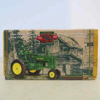 Ertl John Deere A Tractor 50th Anniversary Edition 1/64 JD-5523-1HEO-B - Image 1 of 4