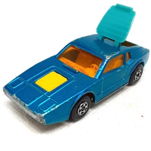 Lesney Matchbox Superfast Saab Sonett III No.85 1973 Aqua Made In United Kingdom - Picture 1 of 10