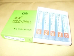 OSG EX-SUS-GDS 1.68mm Drill Dits - Packet Of 5 - Made In Japan - As Photo.. - Picture 1 of 1