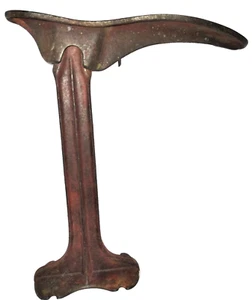 Formas de zapatos antiguas de hierro fundido con soporte para zapatero - Imagen 1 de 5