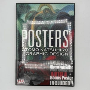 POSTERS OTOMO KATSUHIRO × GRAPHIC DESIGN Art Book Illustration From Japan - Picture 1 of 2