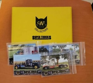 Cat Scale Collector's Super Trucks Limited Edition Cards Series #19 Complete Set