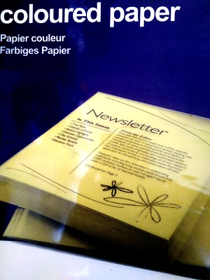 OFFICE DEPOT 50 Blatt farbiges DIN A3 Kopierpapier DIN A3 Kräftiges gelb 80g/m²