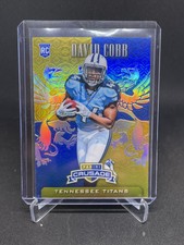 2015 Panini Rookies & Stars #CR36 Crusade Rookies David Cobb Blue (RC)