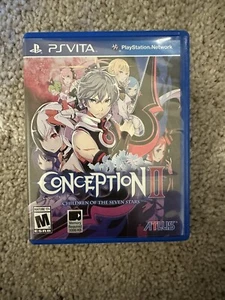 Conception II: Children of the Seven Stars (Sony PlayStation Vita, 2014) - Picture 1 of 3