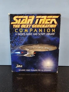Startrek The Next Generation Companion Series Guide & Script Library PC Big Box - Foto 1 di 24