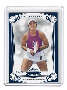 2023 Leaf Pickleball Premier Catherine Parenteau XRC # 2 Blue 16/20