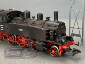 Märklin HO 37133 - DB Steam Locomotive BR Class 75 with Heating Chimney HO959 - Picture 1 of 12