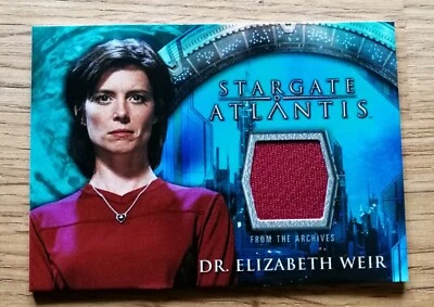 Stargate Atlantis Season 1 Costume Trading Card DR. ELIZABETH WEIR - Bild 1 von 2