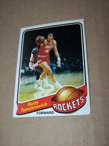 Tarjeta de baloncesto Topps 1979 patio Rudy Tomjanovich #41 en muy buena condición - Imagen 1 de 2