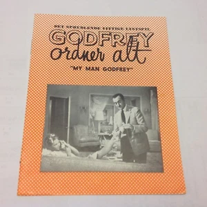 My Man Godfrey June Allyson David Niven Robert Keith 1957 Danish Movie Program - Bild 1 von 5