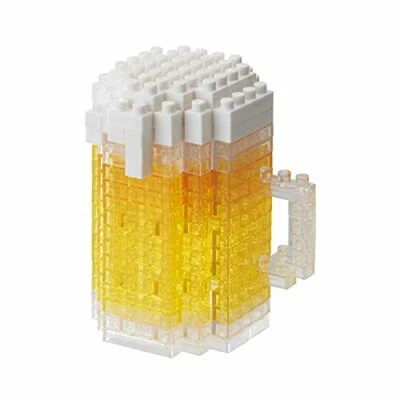 Kawada Nano Block BEER Building block NBC_245 NEW from Japan - Image 1 of 3