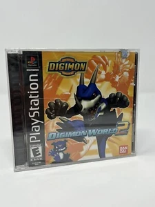 Digimon World 2 (PS1 PSX Playstation) NEW SEALED Y-FOLD W/UPC, MINT & RARE! - Picture 1 of 1