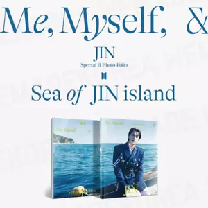 BTS Special 8 Photo-Folio Me, My Self, and Jin 'Sea of JIN Island' Oficial MD - Imagen 1 de 3
