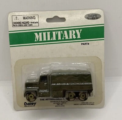 Boley HO Scale Military Truck 210 Green - Image 1 of 3