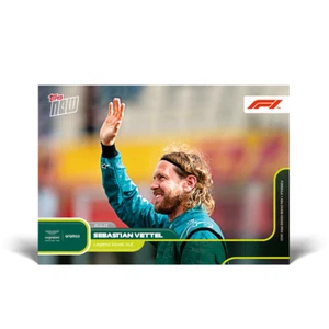 Topps Now Formula 1 2022 - Card 80 - Sebastian Vettel - Aston Martin - Imagen 1 de 2