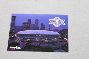 SUPER BOWL XXVI Card 1991 Pinnacle #389 - Minneapolis METRODOME - Records - Picture 1 of 2