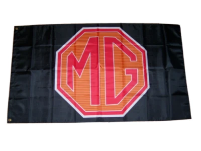 MG 3'X5' BANDEIRA BANNER MG MIDGIT HOMEM CAVERNA GARAGEM LOJA PAREDE BRITÂNICO FRETE RÁPIDO - Imagem 1 de 4