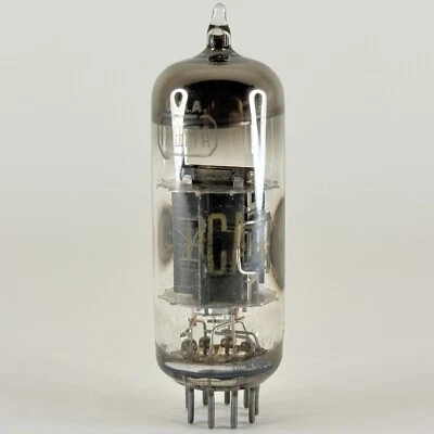 (1) Tubo superior RCA 12BY7A probado anillo tórico halo getter pentode 12BY7 A tubo Foto 1 de 4