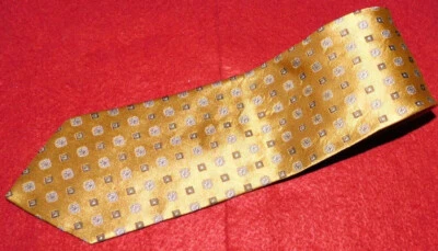 CORBATA EXTRA LARGA CON MOTIVO DE PUNTOS DORADOS/MARRONES/AZULES CORNELIANI - CORBATAS - CORBATAS DE DISEÑADOR. Foto 1 de 3