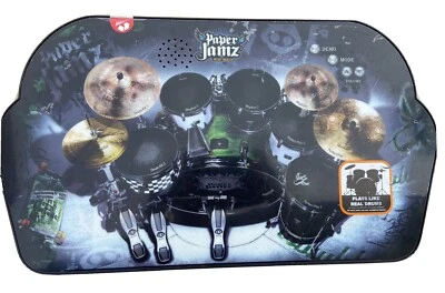 Paper Jamz Instant Rock Star Drums Plays Hit Song Allstar Tested And Working - Image 1 of 2