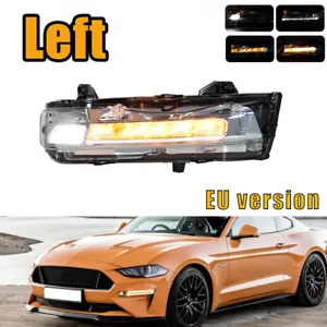 Left LED Front Fog lights DRL Fog Lamp For Ford Mustang 2018-2020 EU versions - Picture 1 of 7