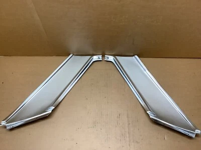 1963 1964 Mercury Marauder 4 Door Hardtop C Pillar Molding Trim Sail Panels OEM - Image 1 of 4