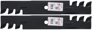 2 Rotary® 6300 Mower Blades for Bad Boy® Bunton® Hustler® Scag® 32" 48" Deck - Picture 1 of 7