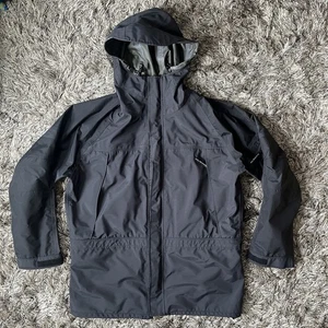Adventure Tech Gore-Tex Jacke Mantel Herren Gr. L Kapuze Parka Outdoor Military - Bild 1 von 23